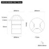 GROUND BEAM 3 R40 (T shape) TD 01