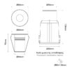 RECESSED LIGHT R38 TD 01