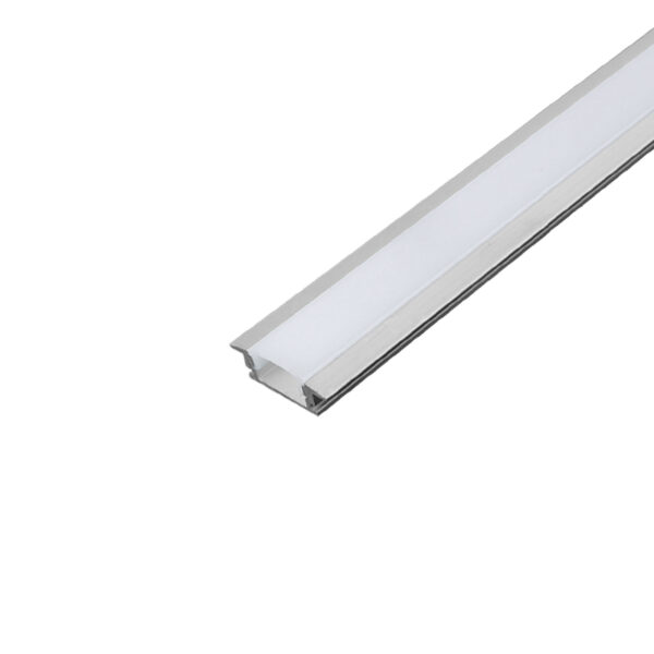 MINI ALUMINIUM PROFILE 25x7mm WITH OPAL COVER Image1 Αντιγραφή