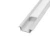 MINI ALUMINIUM PROFILE 25x7mm WITH OPAL COVER Image2 Αντιγραφή