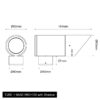 TUBE 1 BASE R60X80 SH TD
