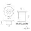 RECESSED LIGHT R135 TD 01