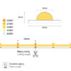 LED COB WHITE 320L 6W IP20 TD
