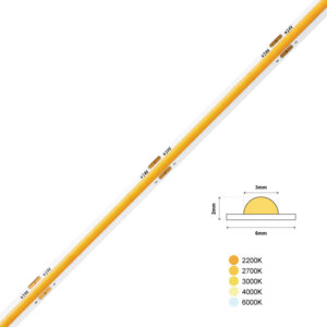 LED COB WHITE 320L 6W IP20 photo with TD