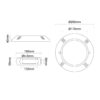 LED SWIM POOL R260 18W TD