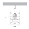 DARK LINEAR SUSPENDED 55X70 TD 01