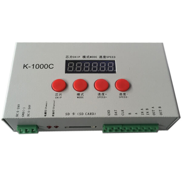 Programmable LED Strip Controller with SD Card-web