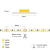 LED LIGHT STRIP VALUE 120L 24VDC 9.6W IP20 TD
