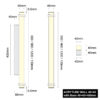 ACRYTUBE WALL 40X40 Base 40x40x400 TD