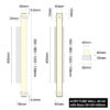 ACRYTUBE WALL 40X40 Base 63x35x405 TD