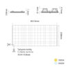 FLEX SHEET 420L 503.5235mm 33W RA90 24VDC TD 02