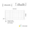 FLEX SHEET 840L 503.5235mm 66W WW CW RA90 24VDC TD 02