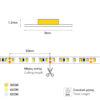 LED STRIP VALUE 120L 24VDC 12W IP20 TD