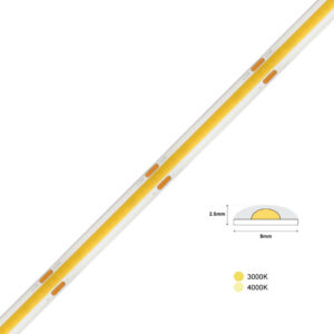 LED LIGHT STRIP COB VALUE 320L 24V 5W IP65 photo with TD