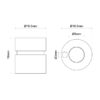 LED Module for ANGLE 1 FL R50 TRIMLESS TD