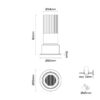Myro R50 Recessed TD
