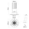 Myro R70 Trimless Adjustable TD