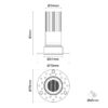 Myro R70 Trimless TD