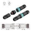 WATERPROOF CONNECTOR 2P 3P 0.5 2.5mm2 16A 400V IP68 02