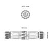 WATERPROOF CONNECTOR 2P 3P 0.5 2.5mm2 16A 400V IP68 TD