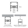 ALUMINIUM PROFILE 55x70mm TD 1 2