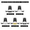Damo R72 Trimless Pinhole Reflector Reflector Colors