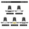 Damo R72 Trimless Reflector colors