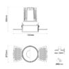 Damo R72 Trimless Wallwasher TD