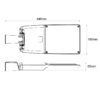 LED STREET LIGHT NX 30W TD