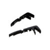 Stair Profile Indirect 78x25mm End Caps Black