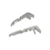 Stair Profile Indirect 78x25mm End Caps Grey