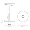DISK R320 BLACK PENDANT TD