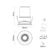 Myia R35 Recessed Adjustable TD