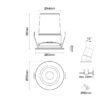 Myia R55 Recessed Adjustable TD