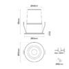 Myia R55 Recessed TD