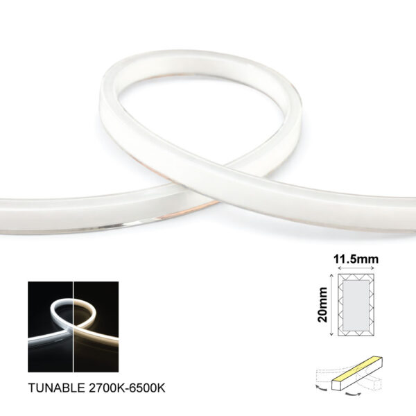 TRITON LED NEON STRIP SIDE BEND SMD4040 11 5x20mm TD TUNABLE w Photo